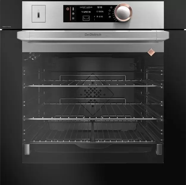 Комбинированный духовой шкаф с паром 3в1 с функцией пара De Dietrich DOR7586X