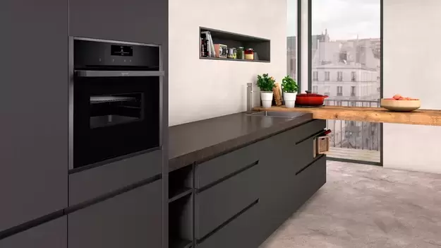 Компактный духовой шкаф с функцией микроволн Neff C28MT27G0